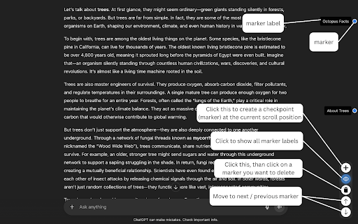 GPT Scroll Bookmark screenshot 1