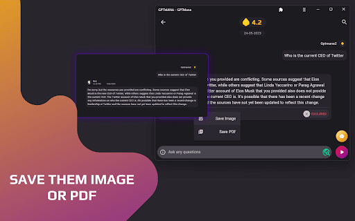 GPTMana - AI ChatGPT Chatbot Assistant screenshot 1