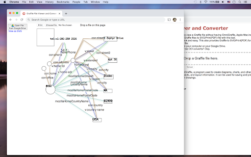 Graffle File Viewer and Converter screenshot 1
