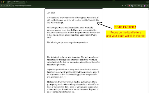 GrahamEssays screenshot 1