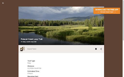 Grand Teton NP by Chimani screenshot 1