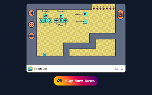 Grapple Grip Game - Swing Through Challenging Physics-Based Levels! screenshot 1
