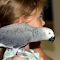 Gray parrot logo