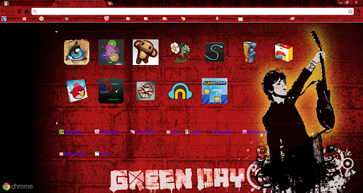 Green Day Theme screenshot 1