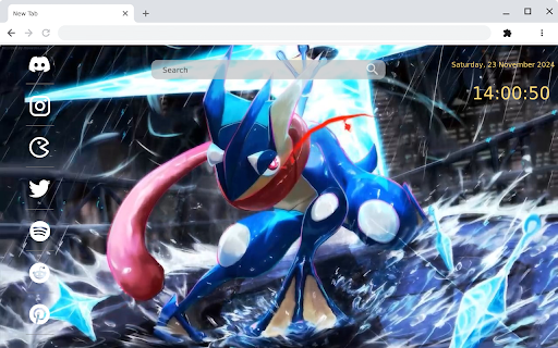 Greninja Pokemon Live Wallpaper screenshot 1