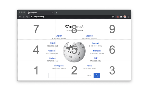 Gridify - Keyboard Link Selector screenshot 1