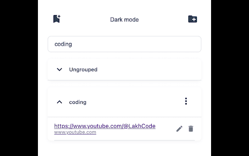 Group Bookmarks screenshot 1