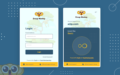 Group Monkey screenshot 1