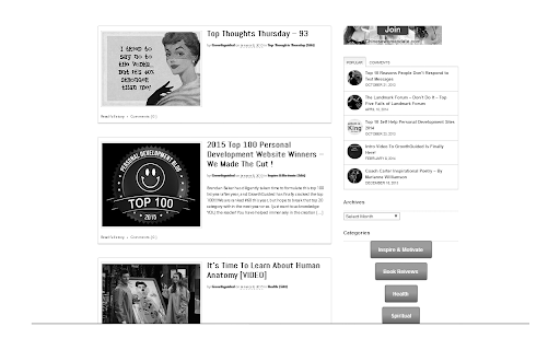 Growth Guided screenshot 1
