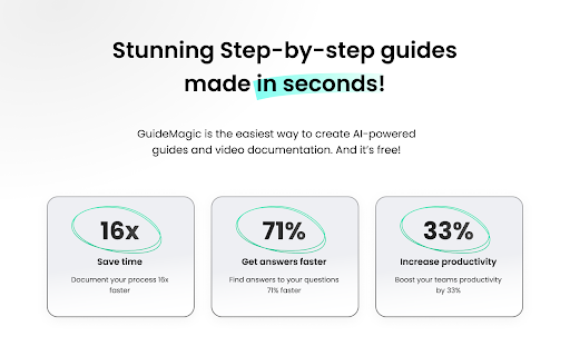 GuideMagic - Step by step instructions maker screenshot 1