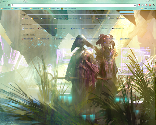 Guild Wars 2 Asura Theme screenshot 1