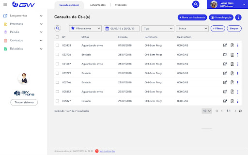 GW Sistemas screenshot 1