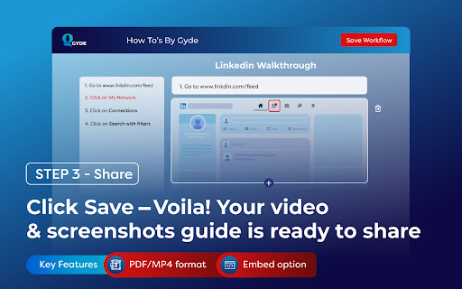 Gyde: AI Documentation in Video & Screenshots screenshot 1