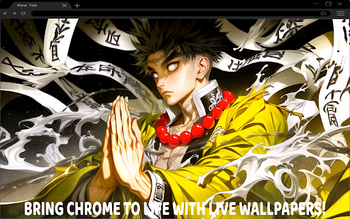 Gyomei Stone Anime Live Wallpaper screenshot 1