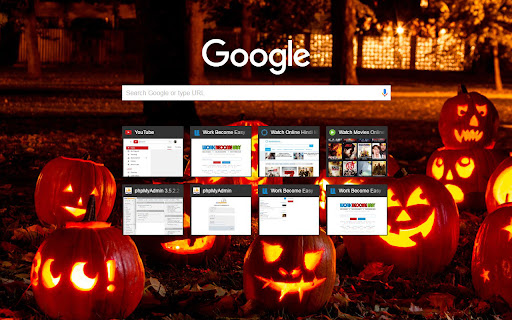 Halloween Theme HD screenshot 1