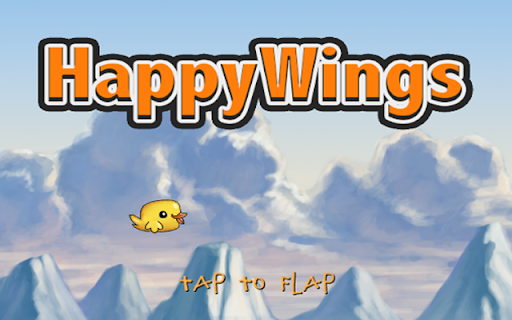 Happy Wings screenshot 1