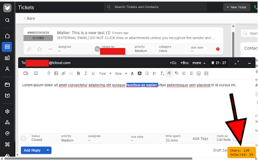 HappyFox Character Counter screenshot 1