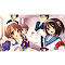 Haruhi Suzumiya 4 - 1366x768 logo