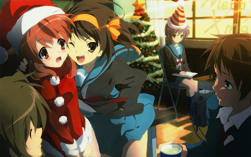Haruhi Suzumiya 9 - 1600x900 screenshot 1