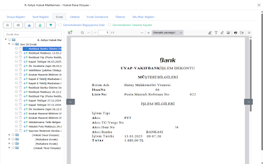 HBOSIS YARDIMCI UYAP EKLENTİSİ screenshot 1