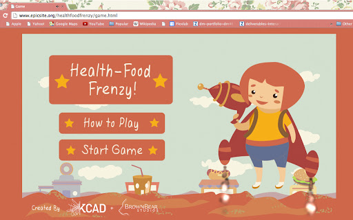 Health-Food Frenzy screenshot 1