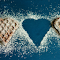 Heart cake logo