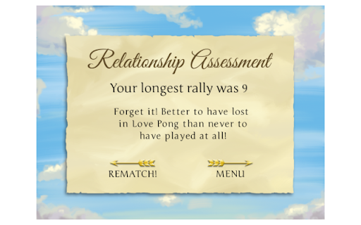 Heart Pong screenshot 1