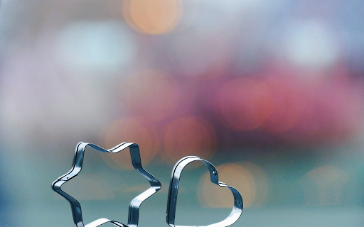 Heart & Star Bokeh Glow screenshot 1