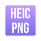 HEIC to PNG logo