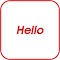 Hello logo