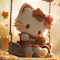 Hello Kitty Fall Live Wallpaper logo