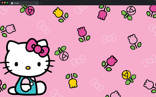 Hello Kitty Wallpapers HD New Tab - Sanrio Pink Backgrounds screenshot 1