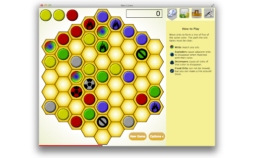 Hex Lines screenshot 1