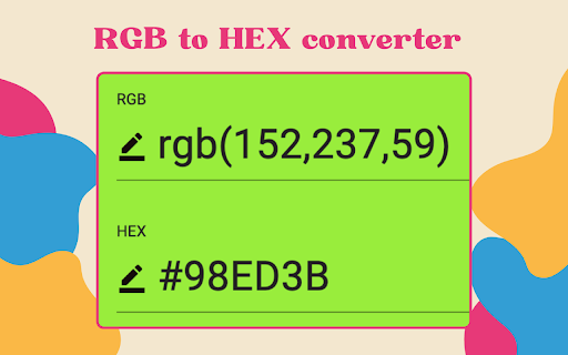 Hex to rgb screenshot 1