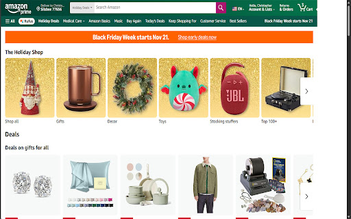 Hide Amazon Cart screenshot 1