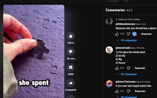 Hide Elements from YouTube Shorts screenshot 1