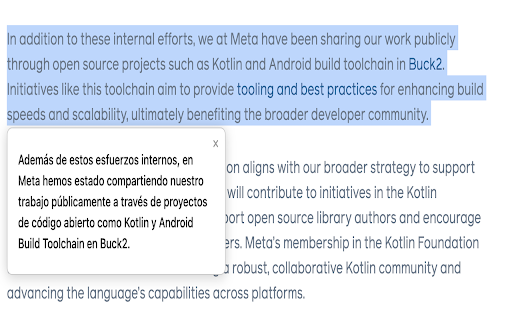 Highlighting Translate screenshot 1