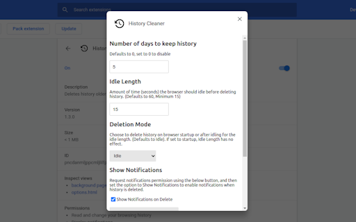 History Cleaner screenshot 1
