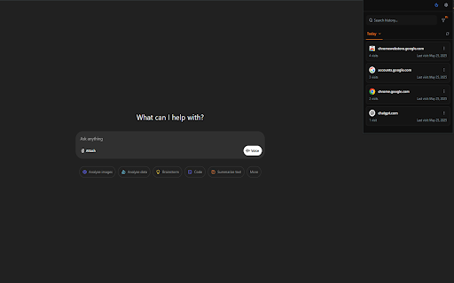HistoryStore screenshot 1