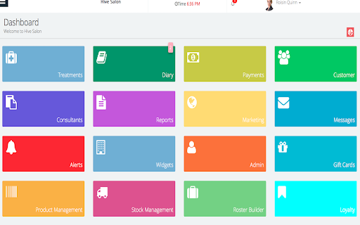 Hive Salon Software screenshot 1