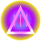 Holographic Prism Theme logo