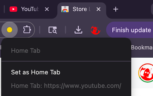 Home Tab screenshot 1