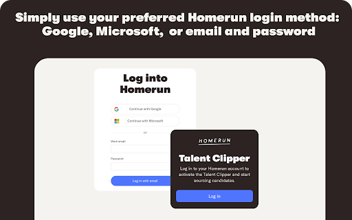 Homerun Talent Clipper screenshot 1