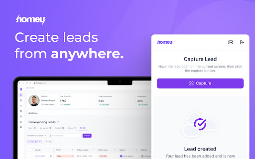 Homey Lead Screenshot screenshot 1