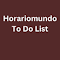 Horariomundo To Do List logo