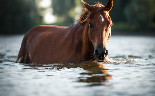 Horse in Shallow Water screenshot 1