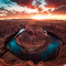 Horseshoe Bend Sunset logo