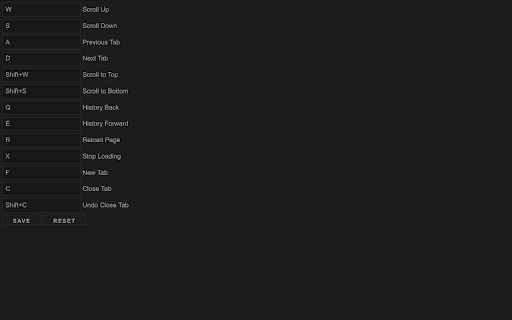 Hotkeys screenshot 1