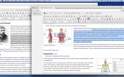 HTML Editor for Drive screenshot 1
