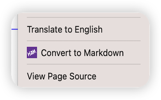 HTML to Markdown Converter screenshot 1